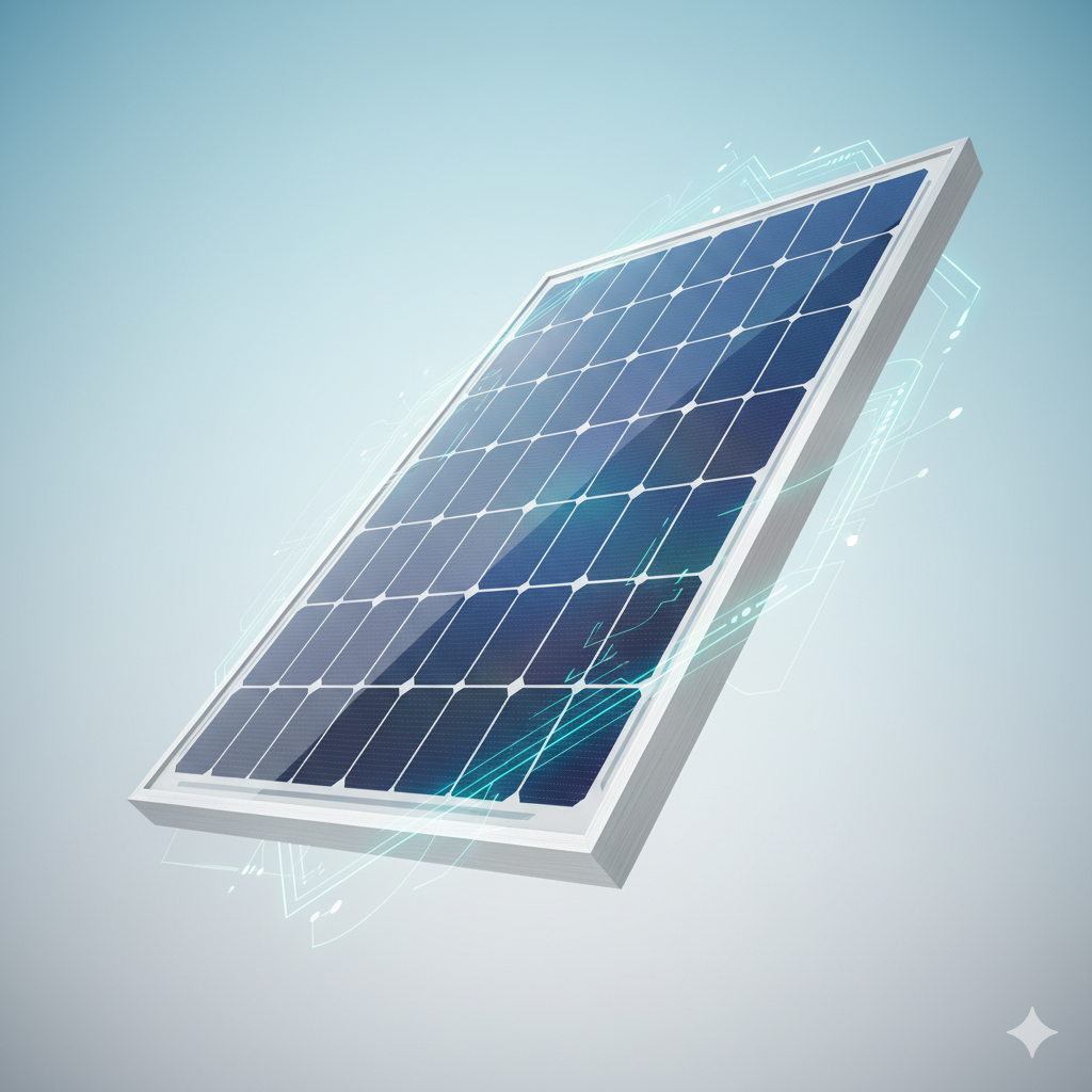 Clean Solar Panel Cells Arrays
